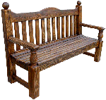 деревянная скамейка для дачи