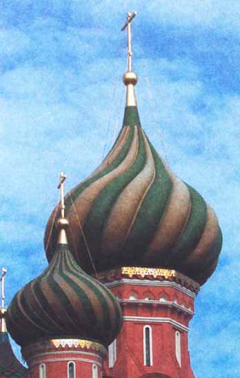 Купола храма Василия Блаженного