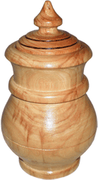 Деревянная ваза из липы