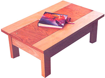 Журнальный столик из древесины своими руками для дома