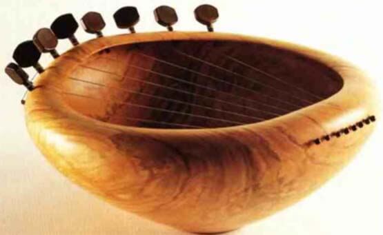 Музыкальная чаша из дерева