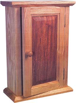 Навесной шкафчик из древесины своими руками