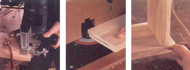 использование фрезера для обработки древесины