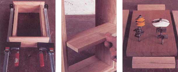 шкафчик готов к сборке